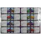 Cubic Fancy Notebook Labels | Rounded Corners | 64 Pcs