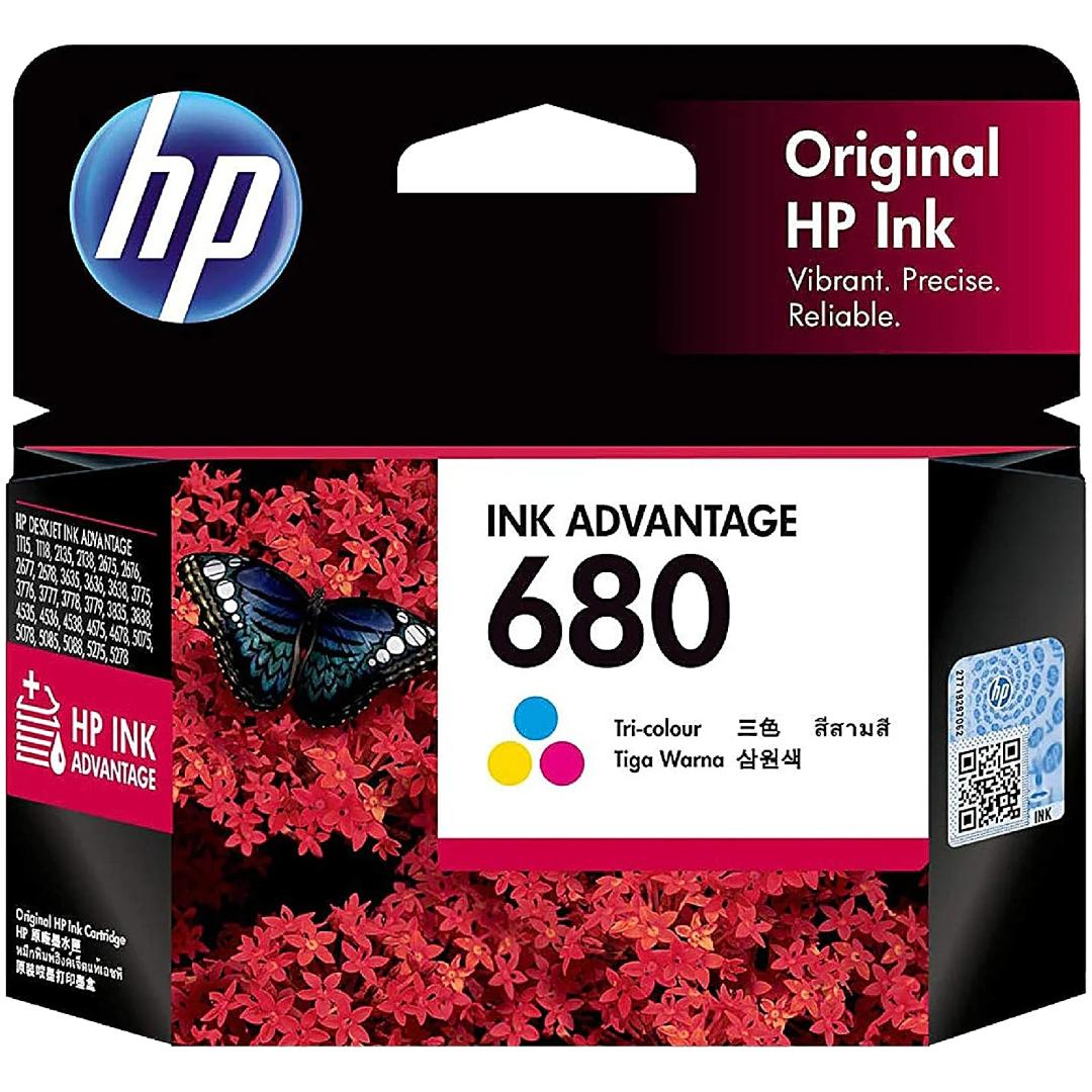 HP 680 Original Black Ink Advantage Cartridge | High-Quality Printer Ink