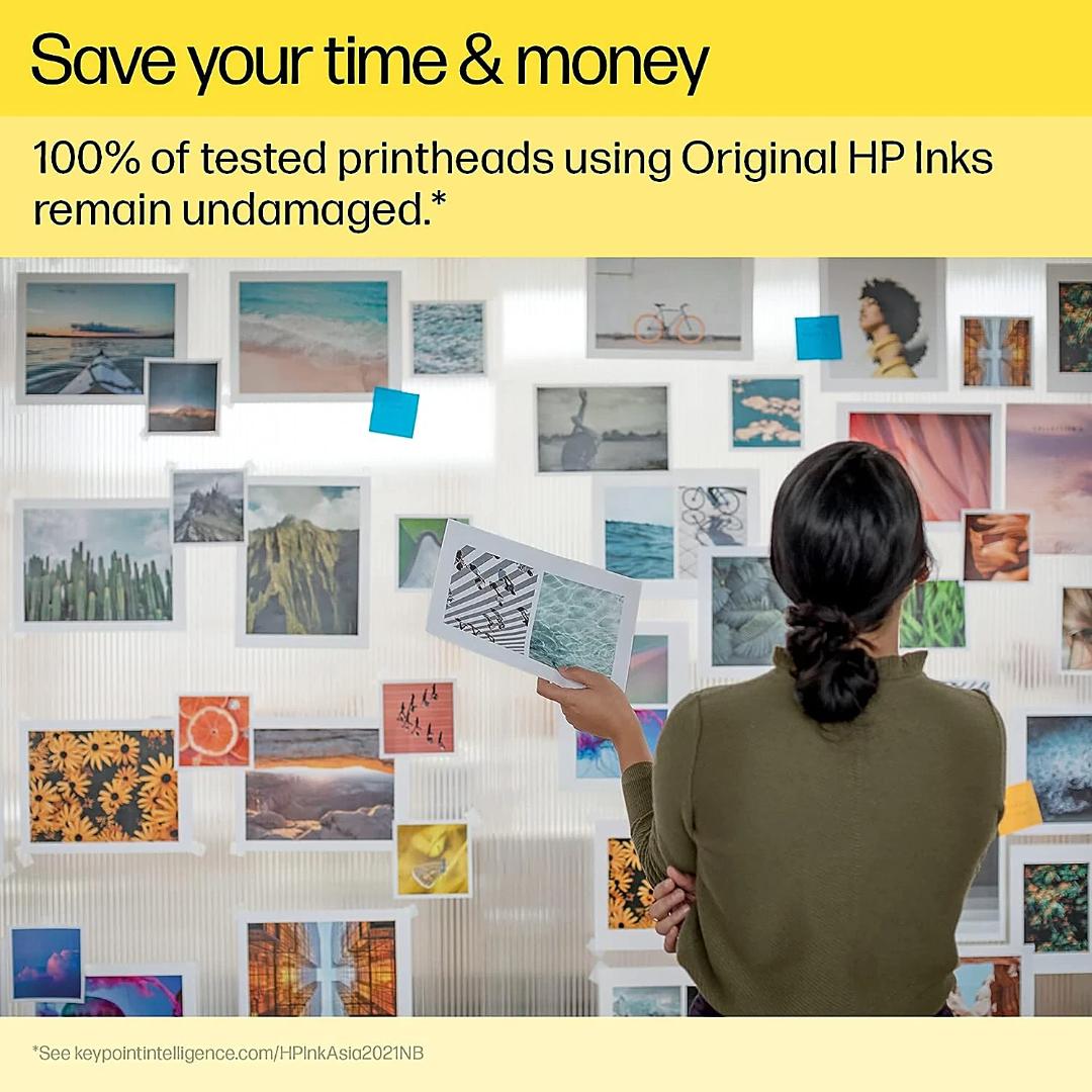 HP 678 Tri-Color Original Ink Cartridge | Vivid Color Prints