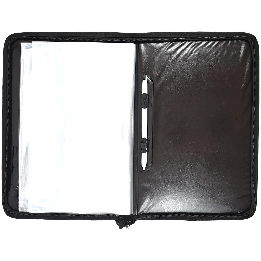 Saya Executive Portfolio File FS | Zipper Closure & Hard Cover
