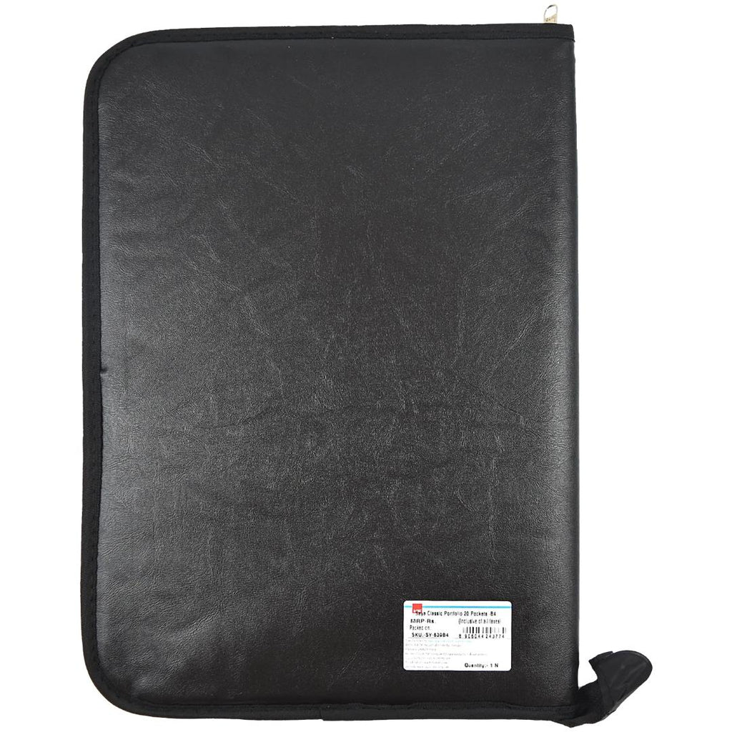 Saya Executive Portfolio File | Zipper Closure | A4 & FS Size