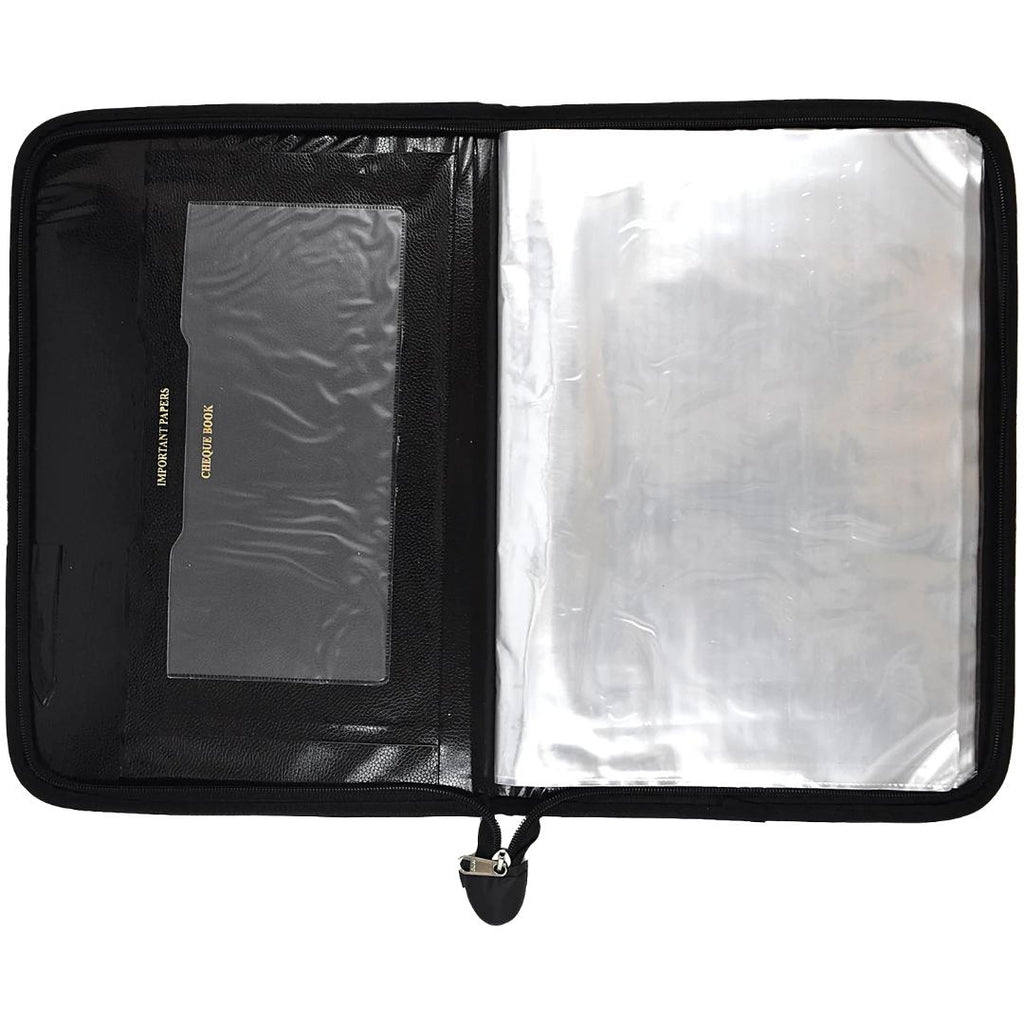 Saya Executive Portfolio File | Zipper Closure | A4 & FS Size