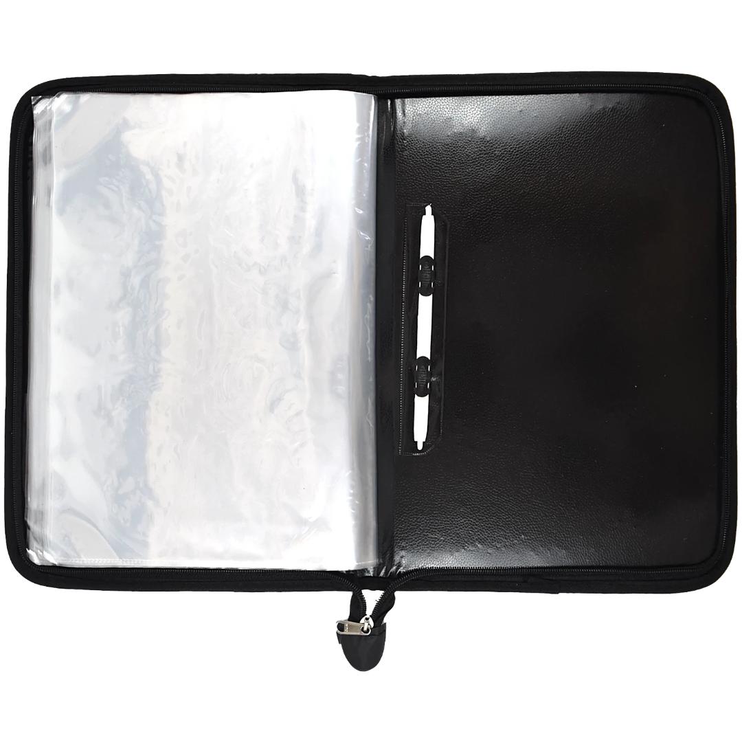 Saya Executive Portfolio File | Zipper Closure | A4 & FS Size