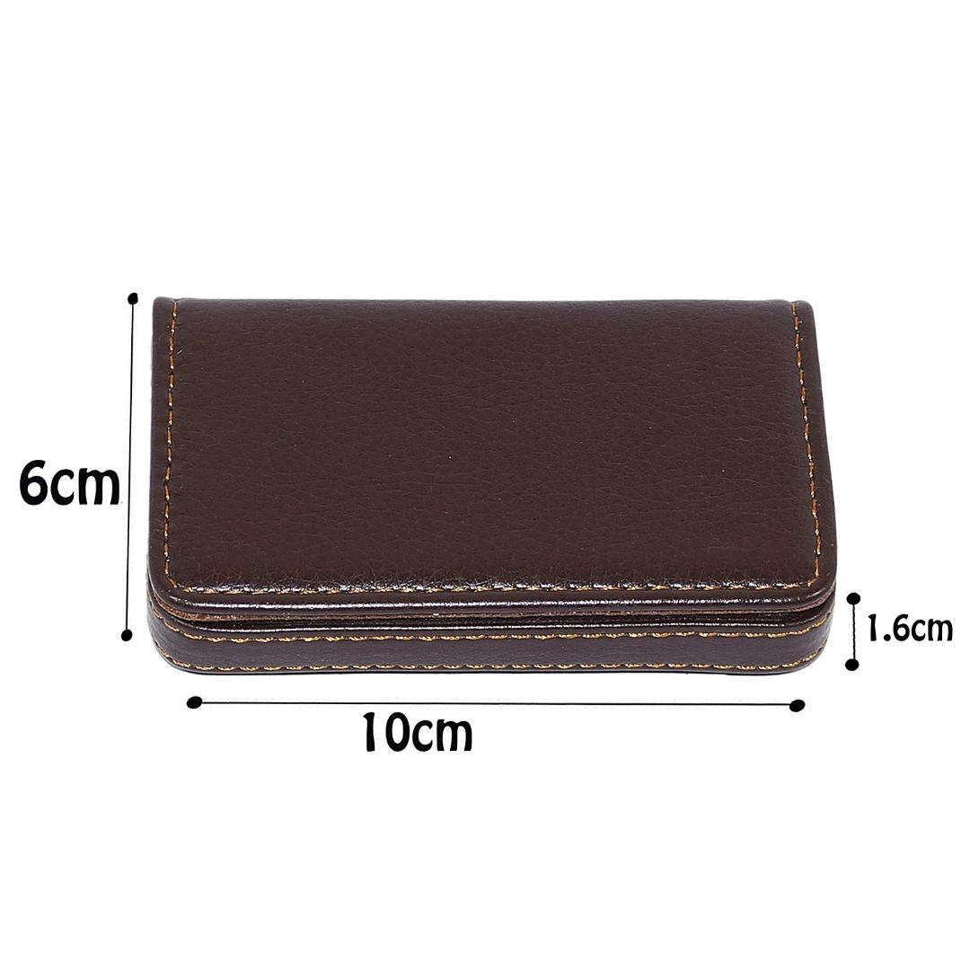 Cubic Card Holder | Stores 20 Cards | Magnetic Closure