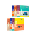 Cubic Notebook Combo Pack of 8 | King Size 18x25 cm