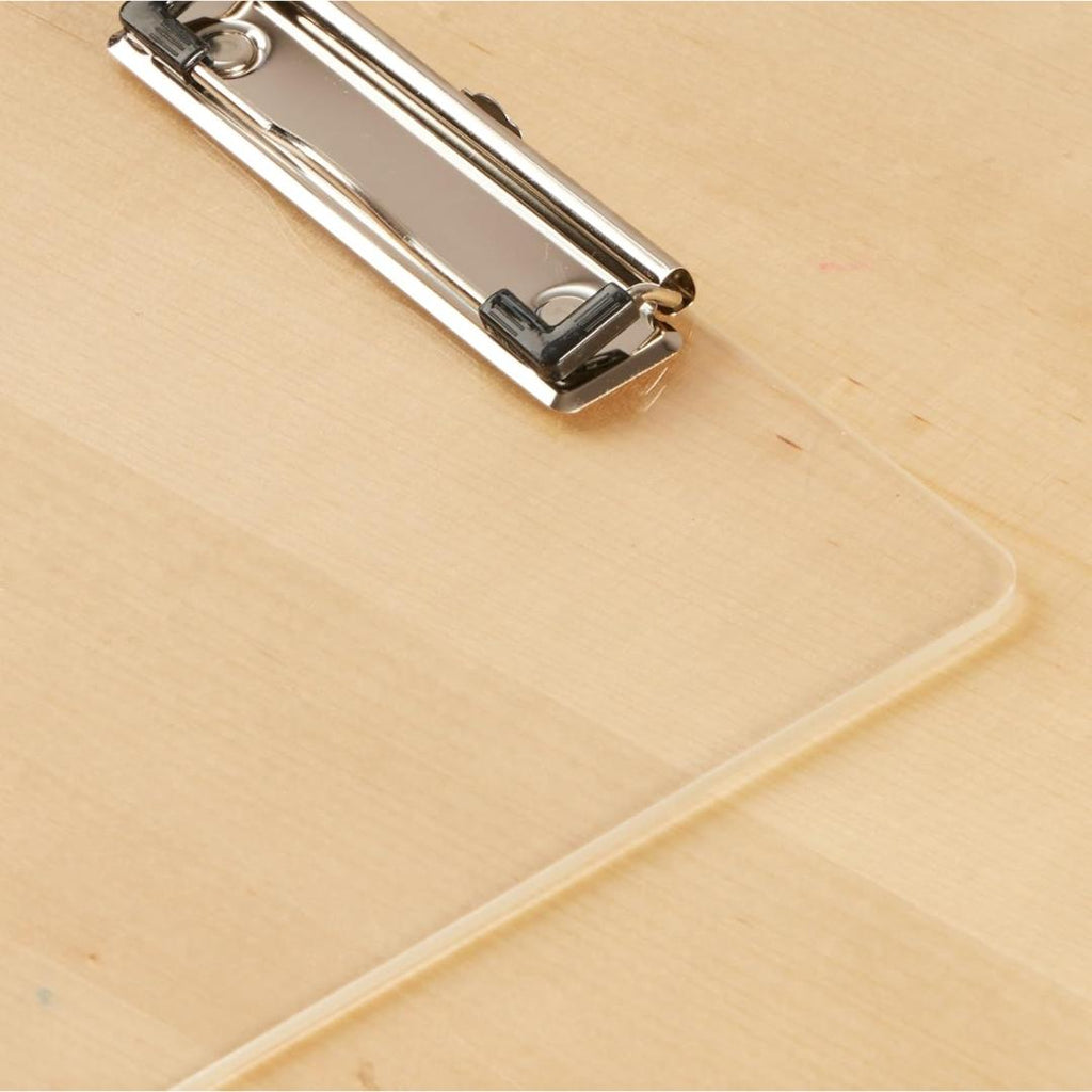 Cubic Transparent Exam Board | Unbreakable Acrylic Writing Pad & Clipboard