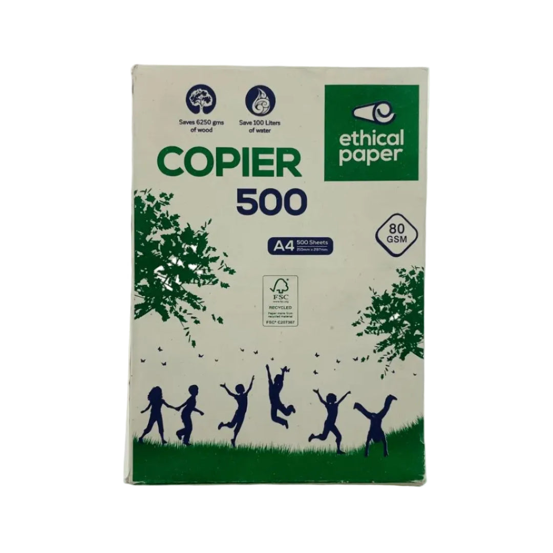 Cubic Eco-Friendly A4 Copier Paper | 80 GSM | Premium Recycled Quality