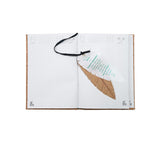 Cubic Flower Print Cork Notebook | Eco-Friendly | Premium Quality