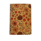 Cubic Flower Print Cork Notebook | Eco-Friendly | Premium Quality