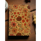 Cubic Flower Print Cork Notebook | Eco-Friendly | Premium Quality