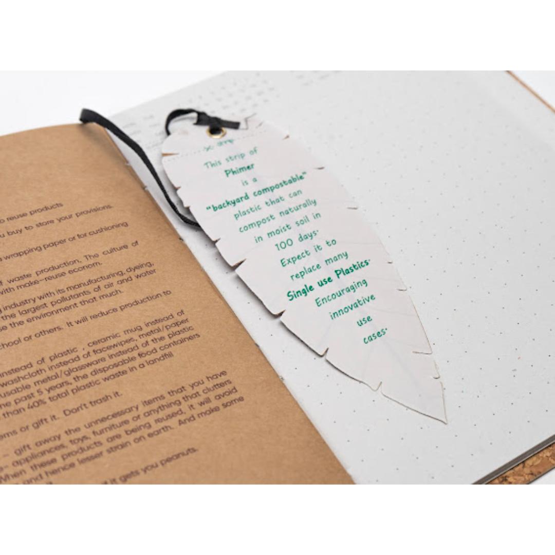 Cubic Flower Print Cork Notebook | Eco-Friendly | Premium Quality