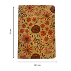 Cubic Flower Print Cork Notebook | Eco-Friendly | Premium Quality