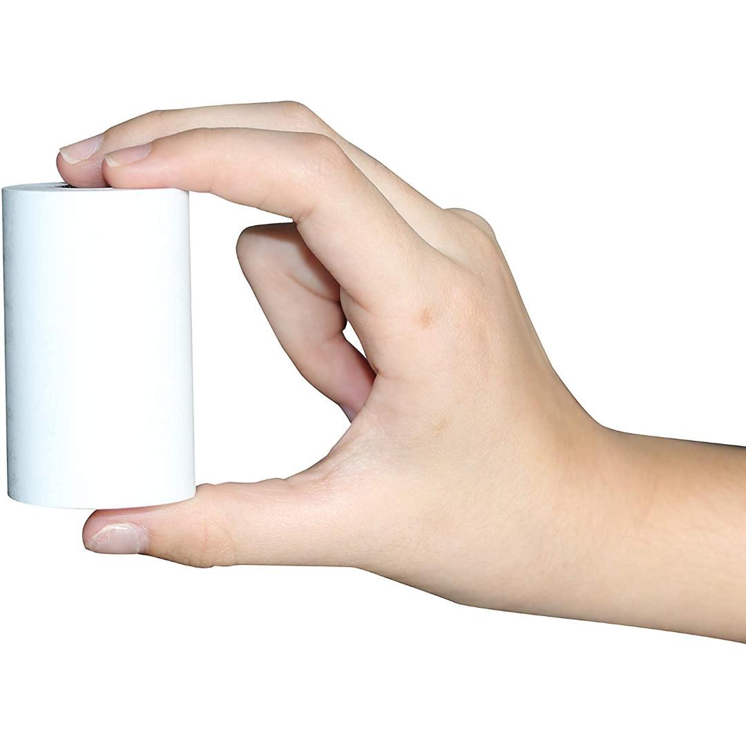 Cubic Thermal Paper Rolls | 57mm x 25m | 55 GSM | Pack of 5 | POS Billing