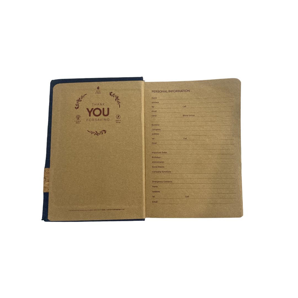 Cubic Designer Cork Notebook | Eco-Friendly & Stylish | Premium Quality