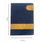 Cubic Designer Cork Notebook | Eco-Friendly & Stylish | Premium Quality