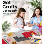 Cubic Glitter Foam Sheets | Non-Gumming Mix | DIY Craft Material