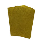 Cubic Glitter Foam Sheets | Self-Adhesive EVA Craft Foam | Pack of 10