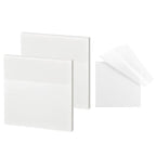 Cubic Transparent Sticky Note Pad | 100 Sheets | Reusable & Waterproof