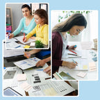 Cubic Transparent Sticky Note Pad | 100 Sheets | Reusable & Waterproof