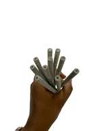 Cubic Newspaper Pencils | Eco-Friendly 2HB Graphite | Pack of 20