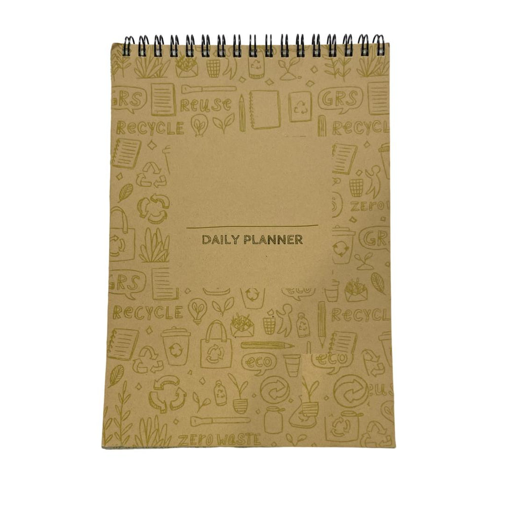 Cubic Daily Planner | Recycled Paper | Eco-Friendly Organizer