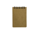 Cubic A7 Wiro Pocket Notebook | Pack of 3 | Kraft Brown