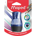 Maped Tonic Metal 2-Hole Pencil Sharpener | Durable Plastic Body