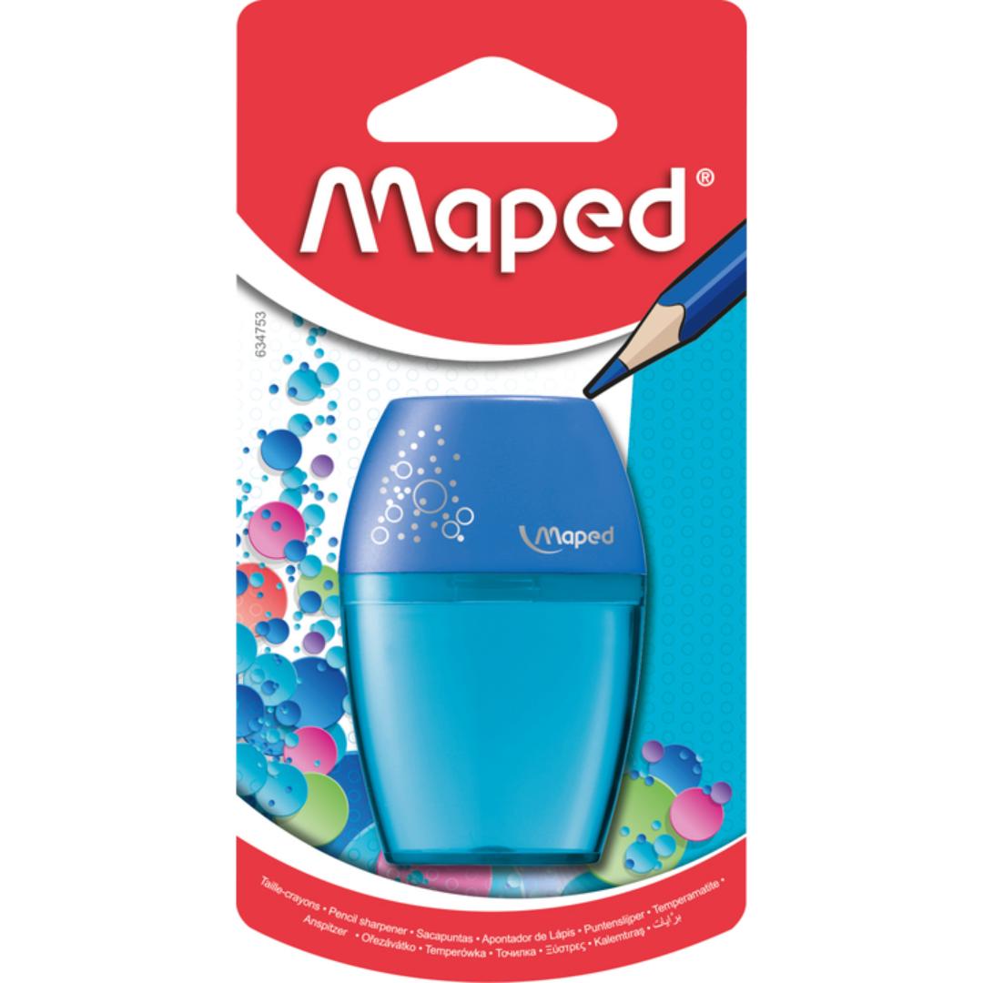 Maped Classic Shaker 1-Hole Pencil Sharpener | Durable Plastic