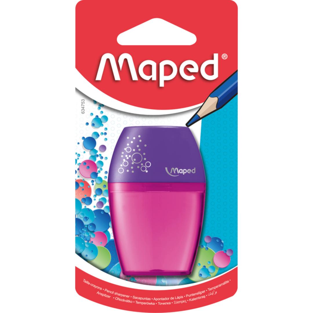 Maped Classic Shaker 1-Hole Pencil Sharpener | Durable Plastic