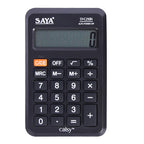Saya Pocket Calculator | 8-Digit LCD Display | Compact with Flap Cover