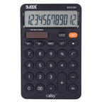 Saya Desktop Calculator | 12-Digit Display | Dual Power | Ultra-Light & Fast