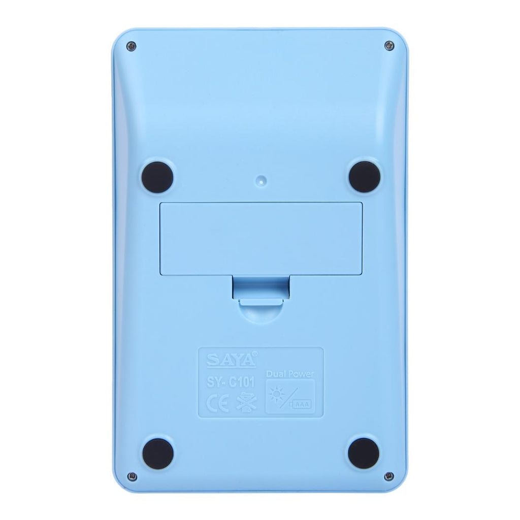 Saya Desktop Calculator | 12-Digit Display | Dual Power | Ultra-Light & Fast