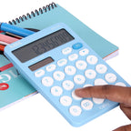 Saya Desktop Calculator | 12-Digit Display | Dual Power | Ultra-Light & Fast