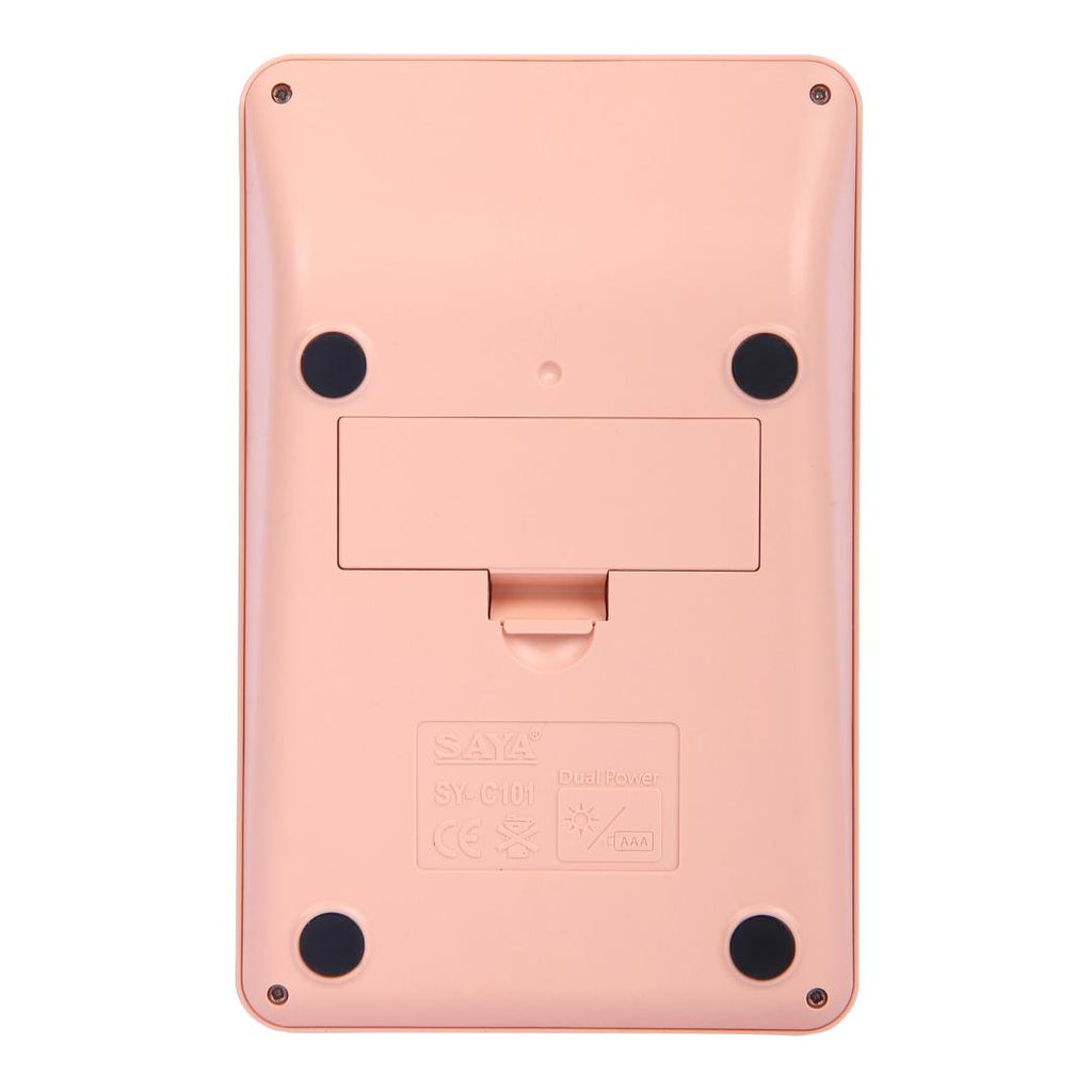 Saya Desktop Calculator | 12-Digit Display | Dual Power | Ultra-Light & Fast