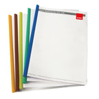 Saya A4 Strip File Folder | Transparent Sliding Bar Organizer