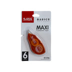 Saya Correction Tape | 6m Roll | Smooth & Instant Correction