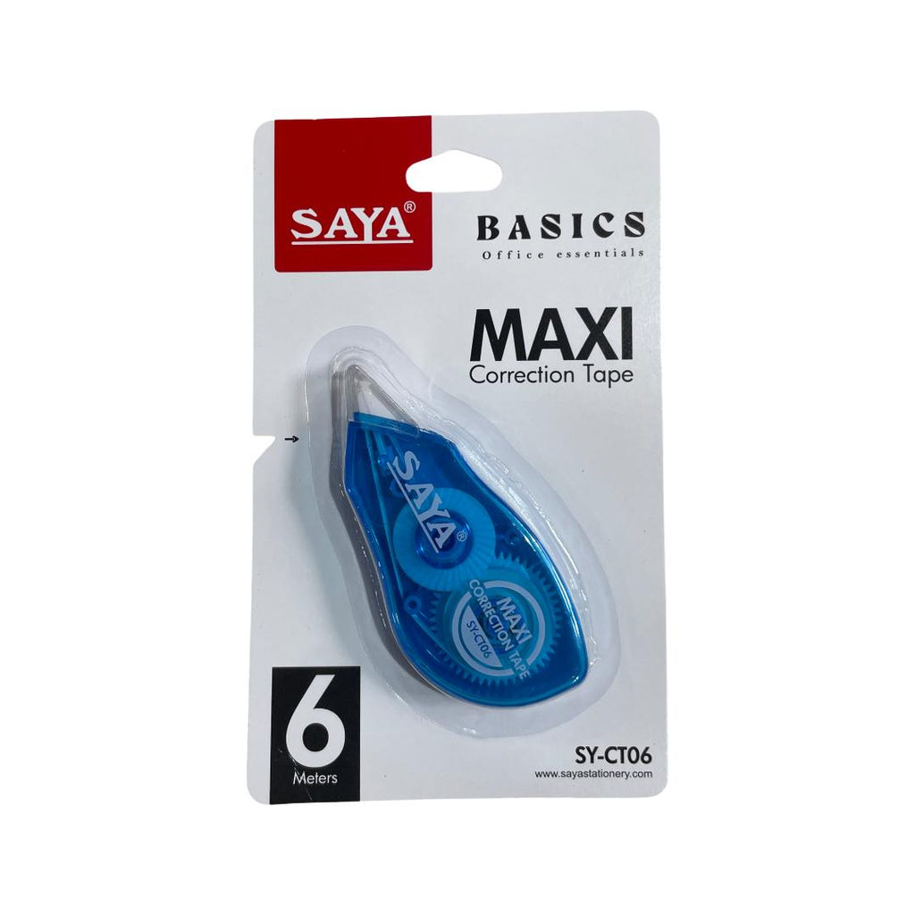 Saya Correction Tape | 6m Roll | Smooth & Instant Correction