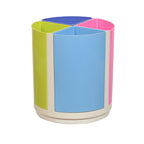 Saya Magic Pen Stand | 4-Compartment Rotatable Desk Organizer