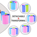 Saya Magic Pen Stand | 4-Compartment Rotatable Desk Organizer