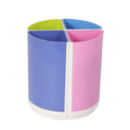 Saya Magic Pen Stand | 4-Compartment Rotatable Desk Organizer