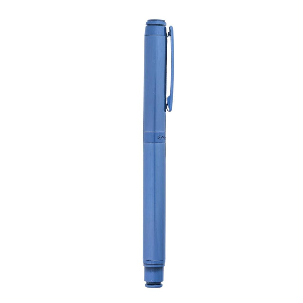 Swissbrand Legacy 2503 Matte Metal Blue Roller Pen | Premium Gift Pen