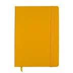 Cubic A5 PU Leather Hardbound Diary | Elastic Closure, Pen Holder & Bookmark