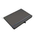 Cubic A5 PU Leather Hardbound Diary | Elastic Closure, Pen Holder & Bookmark