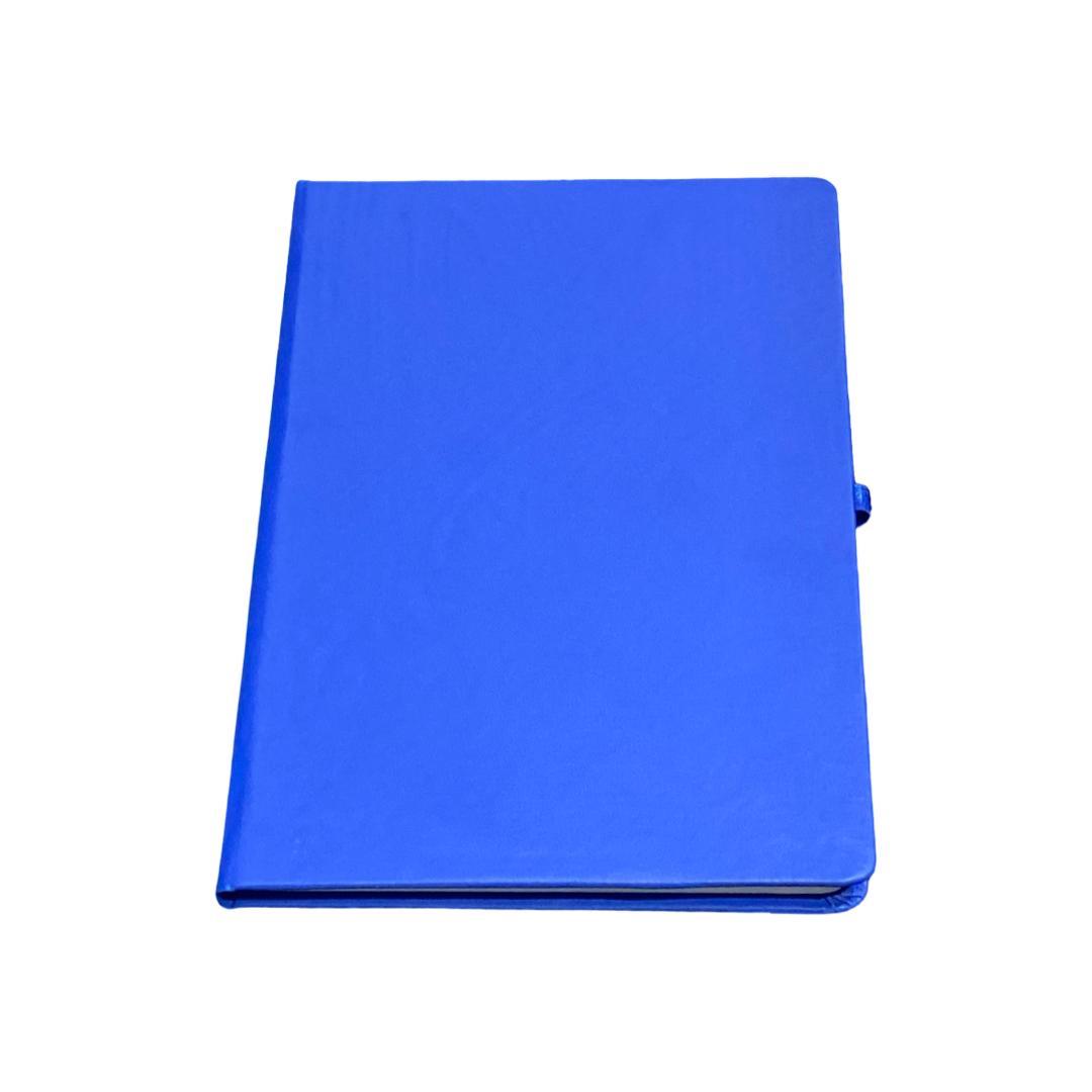 Cubic A5 PU Leather Hardbound Diary | Elastic Closure, Pen Holder & Bookmark