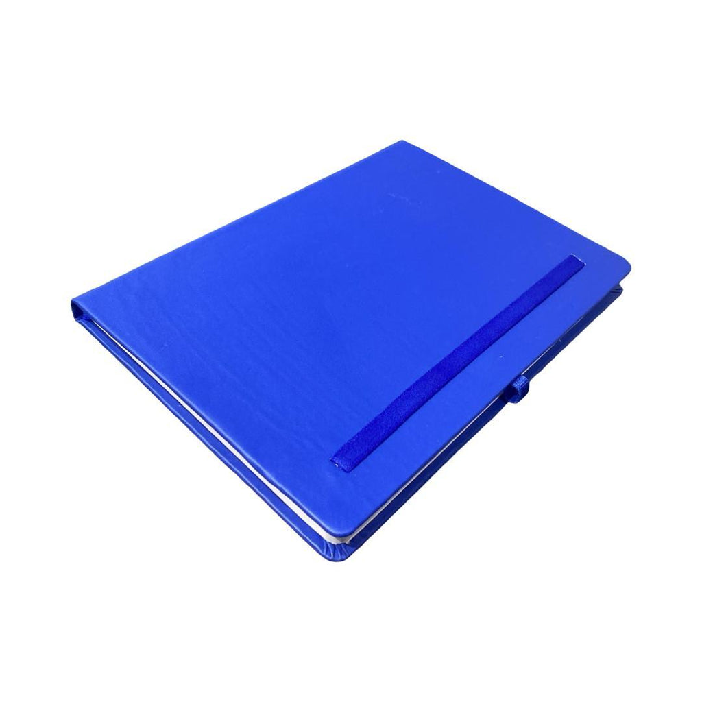 Cubic A5 PU Leather Hardbound Diary | Elastic Closure, Pen Holder & Bookmark