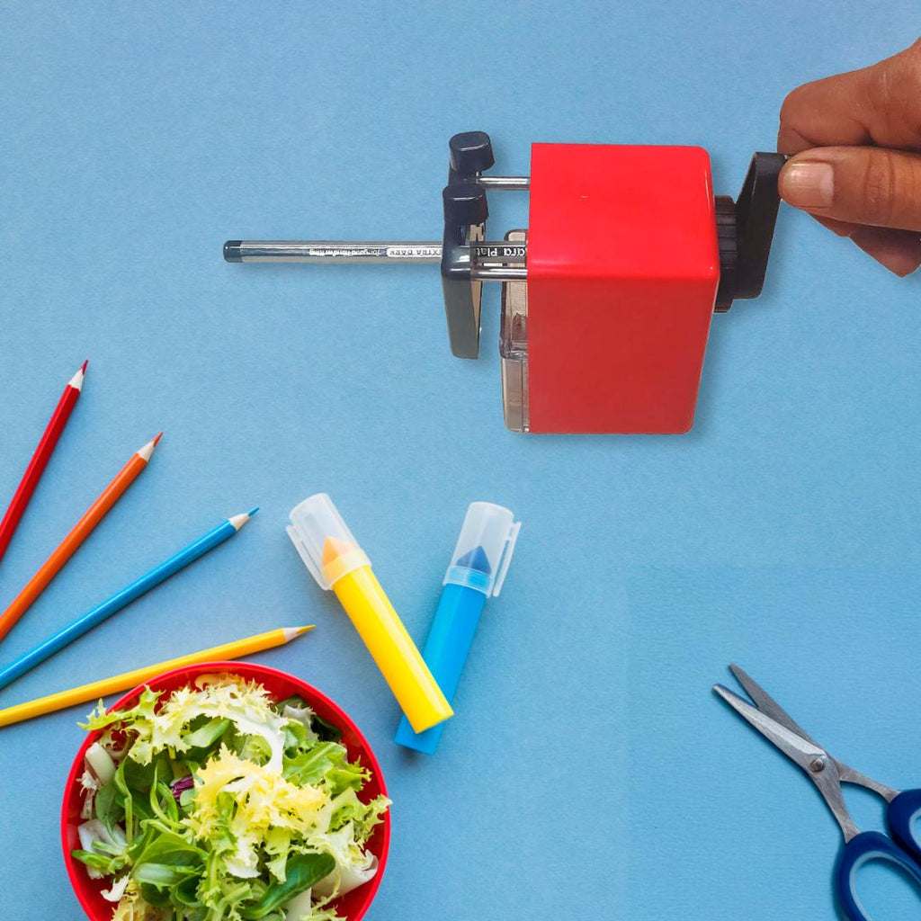 Table Mechanical Sharpener for Kids | Cute Design | Dust Box