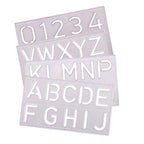 Big Alphabet Lettering Stencil | Pack of 4 | DIY Art & Craft for Kids