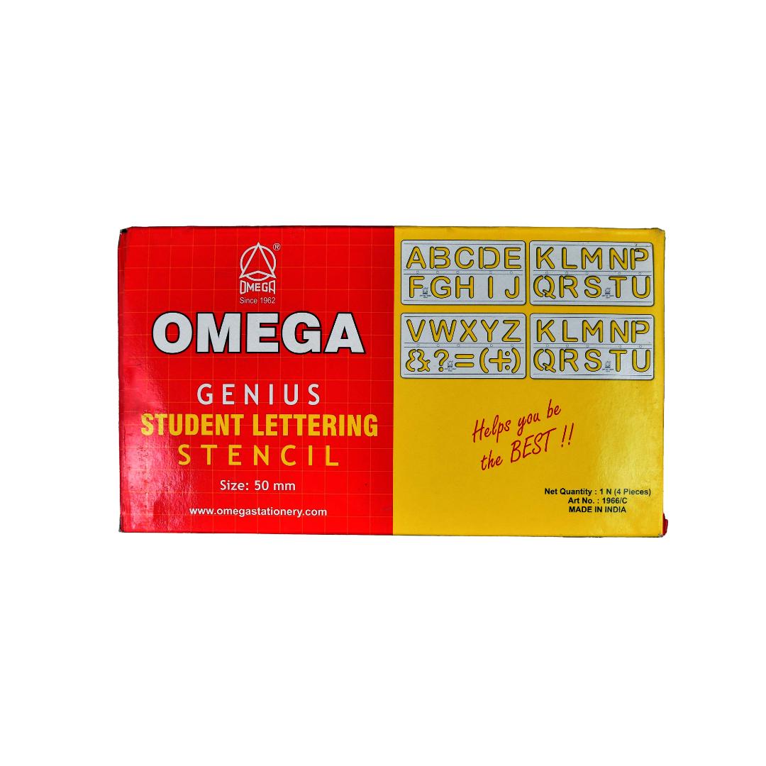 Big Alphabet Lettering Stencil | Pack of 4 | DIY Art & Craft for Kids