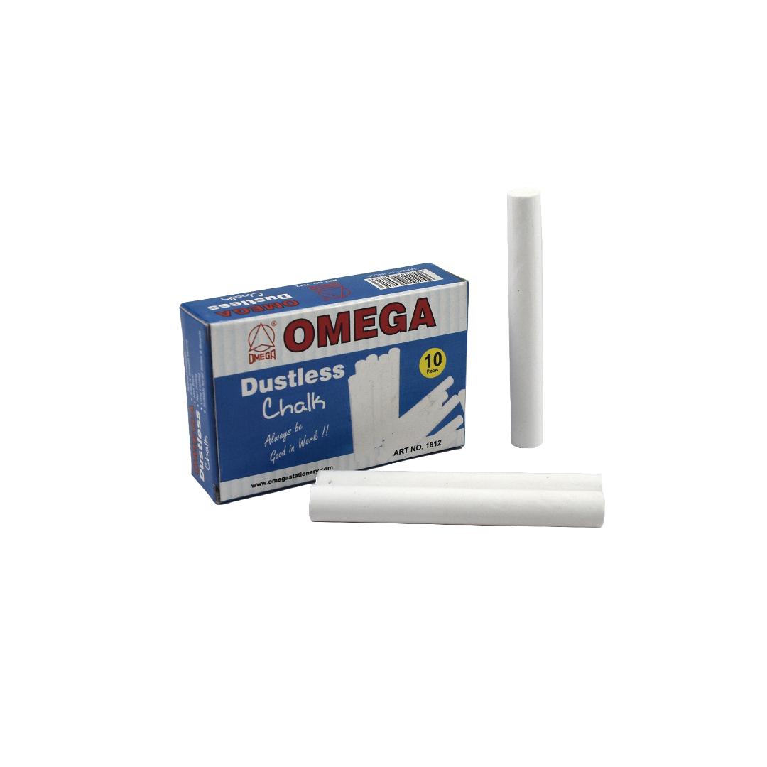 Dust Free White Chalk Pieces | Multi-Purpose | Non-Toxic