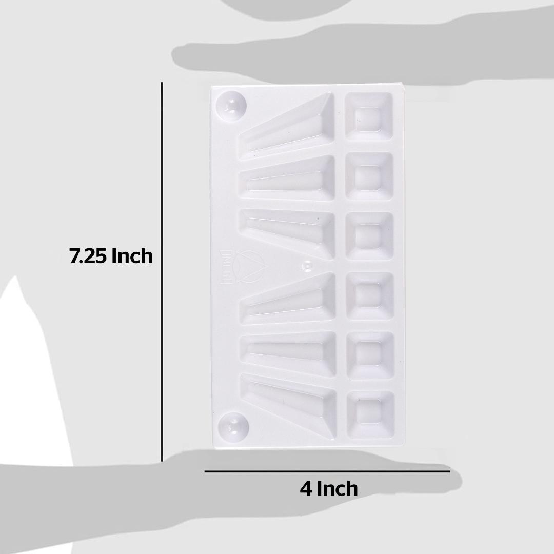 Rectangle Paint Mixing Palette | Palette 101 | Acrylic & Watercolor Tray